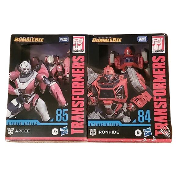 NIB Sealed Transformers Studio Series Bumblebee Arcee 85 Ironhide 84 2-Pack - Picture 1 of 5